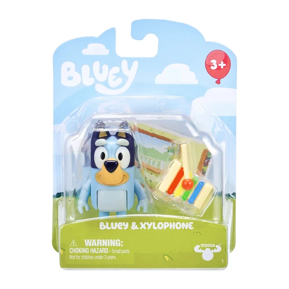 Moose Toys Oyuncak Bluey Tek Figür Aksesuarlı Seti (Karışık Model 1 Adet) ürün görseli 1