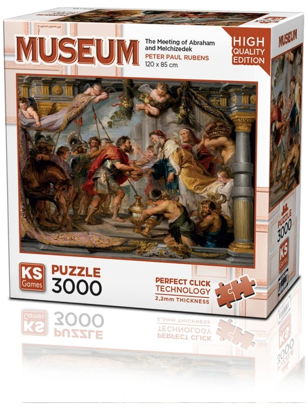 Ks Games Puzzle 3000 Parça The Meeting Of Abraham And Melchizedek ürün görseli 1