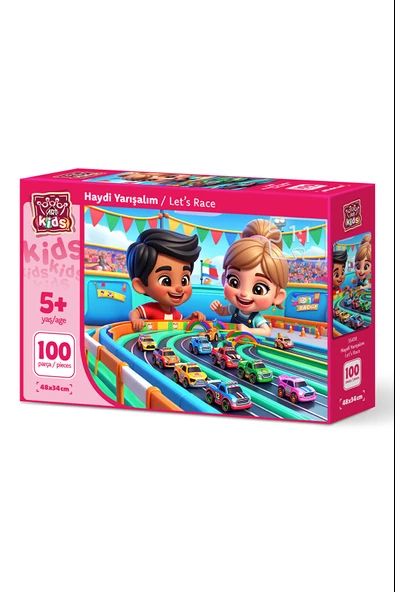 Art Puzzle 100 Parça Puzzle Haydi Yarışalım 35418 ürün görseli 1
