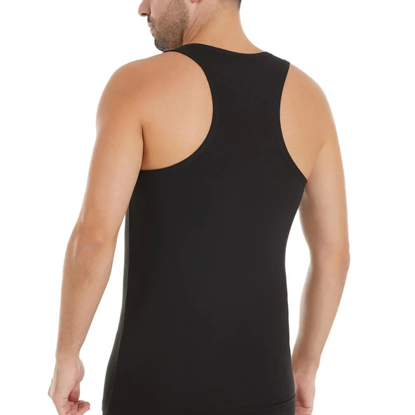 Yıldız Erkek Bambu Rambo Sporcu Atlet 490/91/92 - 3 Adet  XL Siyah ürün görseli 1