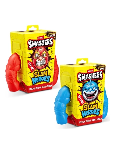 Zuru Oyuncak Smashers Slam Heroes Esneyen Figür Wrestler MHR12000 (Karışık Renk 1 Adet) ürün görseli 1