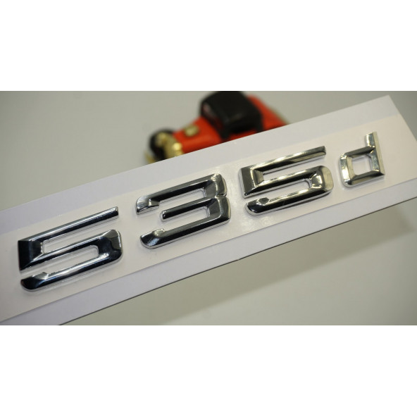 Bmw 535d Bagaj Krom Metal 3M 3D Yazı Logo ürün görseli 1