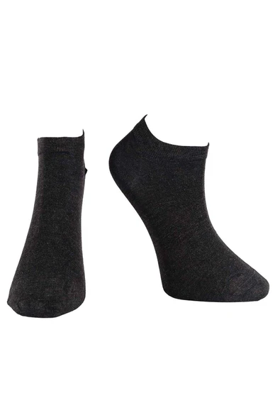 Jiber Erkek Bambu Patik Likralı Çorap 6750 - 6 Adet  Antrasit 40-44 ürün görseli 1