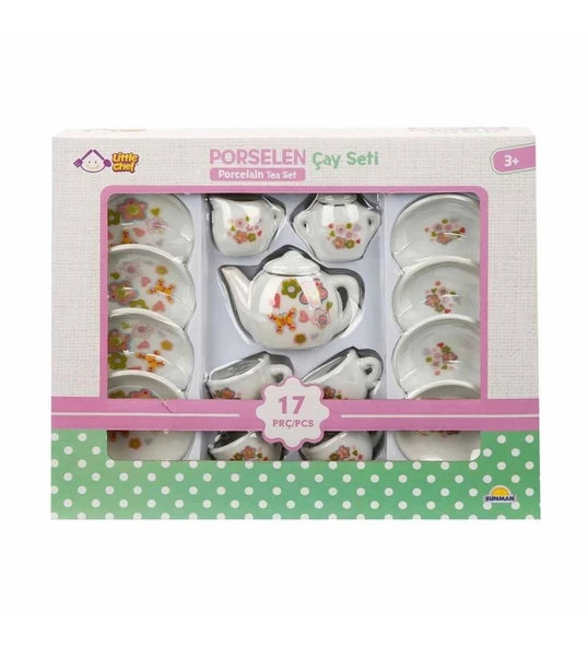 Sunman Oyuncak Porselen Çay Seti 17 Parça S01002168 ürün görseli 1