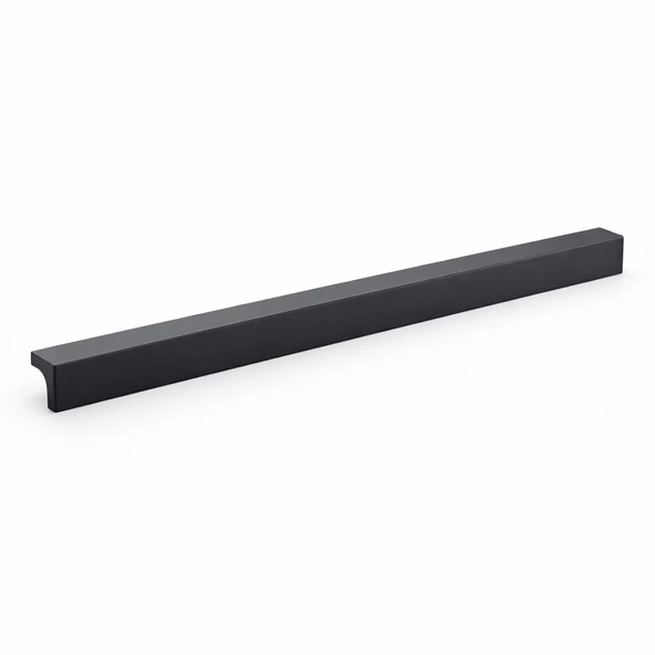 Lada Mat Siyah Metal 512 mm 51.2 cm Uzun Mobilya Çekmece Dolap Kulpları Mutfak Dolabı Kapak Kulbu ürün görseli 1
