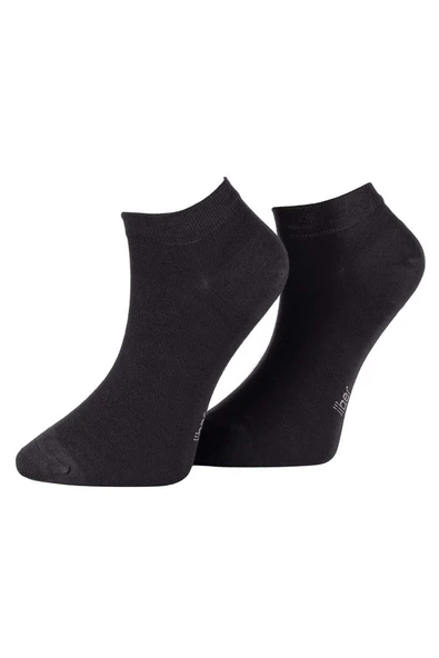 Jiber Erkek Bambu Patik Likralı Çorap 6750 - 6 Adet  Füme 40-44 ürün görseli 1
