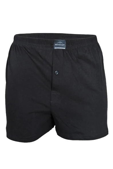 Kapbirtane Malabadi Erkek Geniş Kalıp Büyük Beden %100 Pamuk Battal Boxer 90024- 6 Adet  4XL Siyah ürün görseli 1