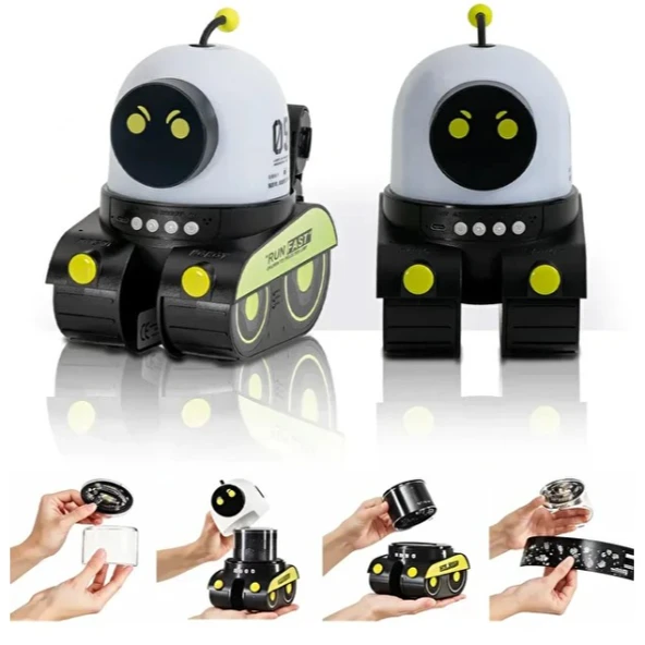 Robot Tasarımlı Projektör Gece Lambası - Resim 4