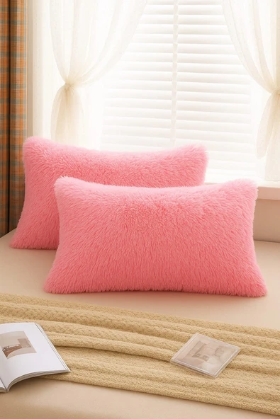 Yastıkland PEMBE PELUŞ 60x40 DEKOR YASTIK ürün görseli 1