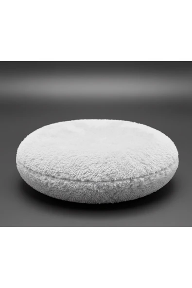 Yastıkland PUFFY BEYAZ YUVARLAK(60x60) DEKOR HARİKA TASARIM YASTIK ürün görseli 1