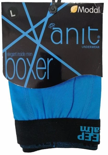 Anıt 1266 Modal Erkek Renkli Boxer 6'Lı   2XL Mavi ürün görseli 1