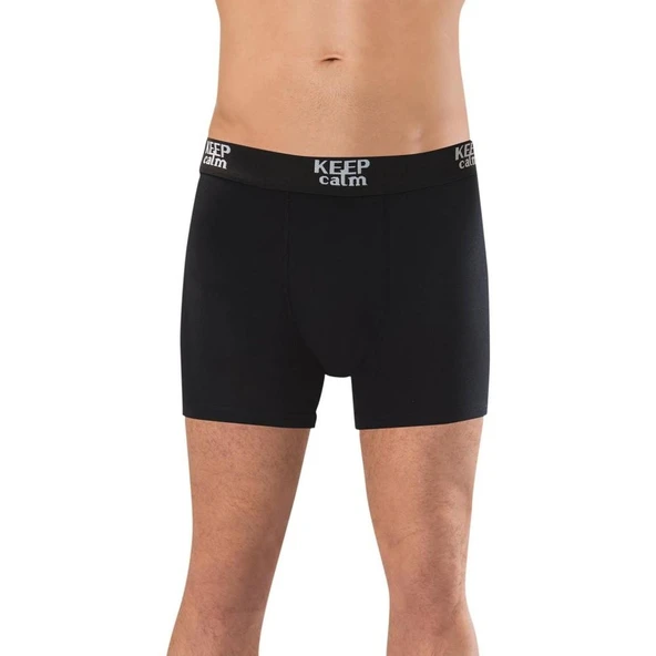 Anıt 1266 Modal Erkek Renkli Boxer 6'Lı   Siyah 2XL ürün görseli 1