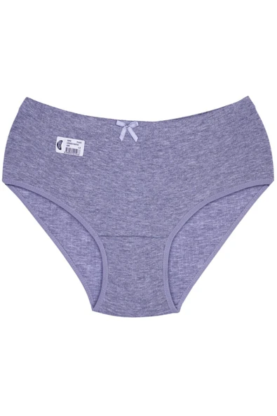 Gümüş Kadın Çizgili Bato Külot 3092 -12 Adet  4XL Gri ürün görseli 1