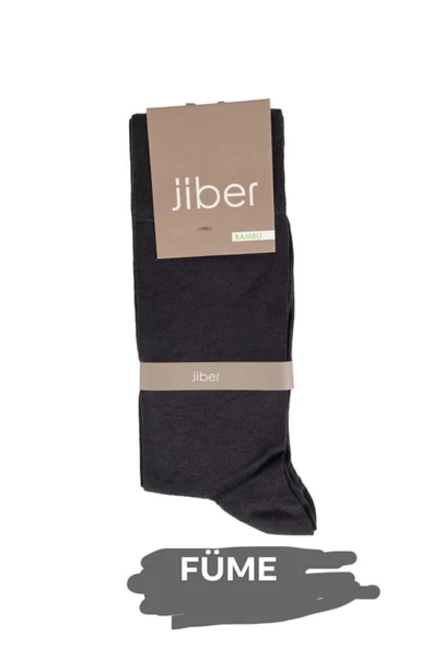 Jiber Erkek Bambu Likralı Uzun  Çorap 5500 - 6 Adet  Füme 40-44 ürün görseli 1