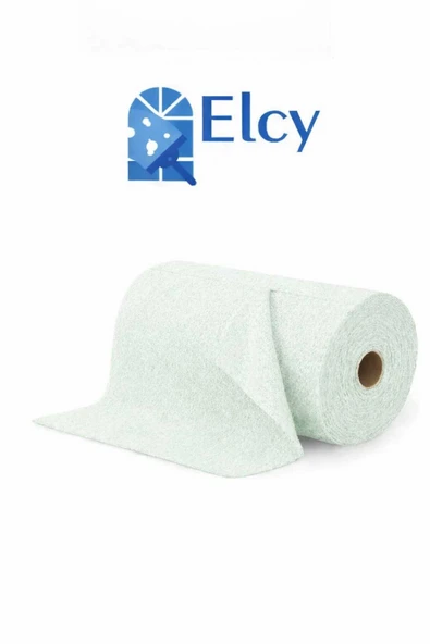 ELCY Rulo Mikrofiber Bez Kopan Kullan At Rulo Bez Bej-Gri 25x25 ürün görseli 1