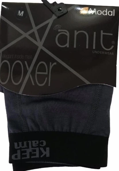 Anıt 1266 Modal Erkek Renkli Boxer 6'Lı   XL Antrasit ürün görseli 1