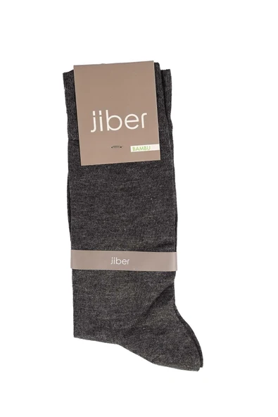 Jiber Erkek Bambu Likralı Uzun  Çorap 5500 - 12 Adet  Antrasit 40-44 ürün görseli 1