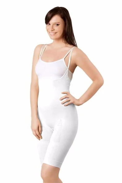 Elite Life 895 Kadın Boy Korse  Beyaz M - L ürün görseli 1