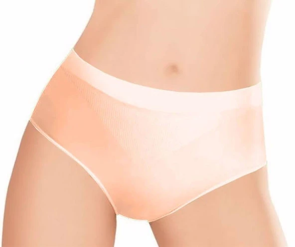 3'Lü ELİTE LİFE YÜKSEK BEL SLİP 811  Ten L - XL ürün görseli 1