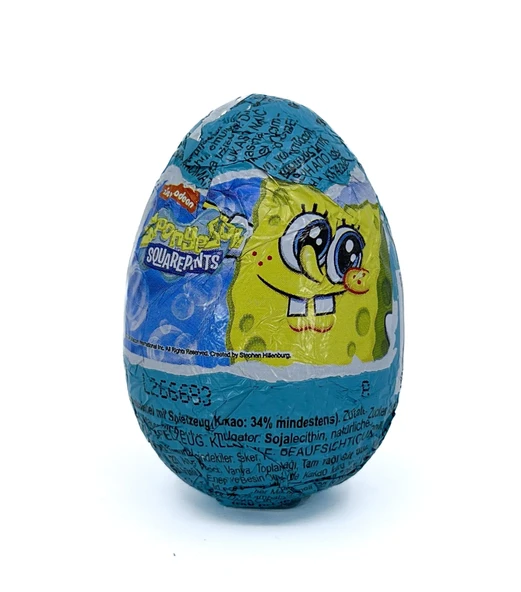 Sponge Bob Square Pants Sünger Bob Kare Şort -Glutensiz Çikolatalı Sürpriz Yumurta 20 g (1 ADET) ürün görseli 1