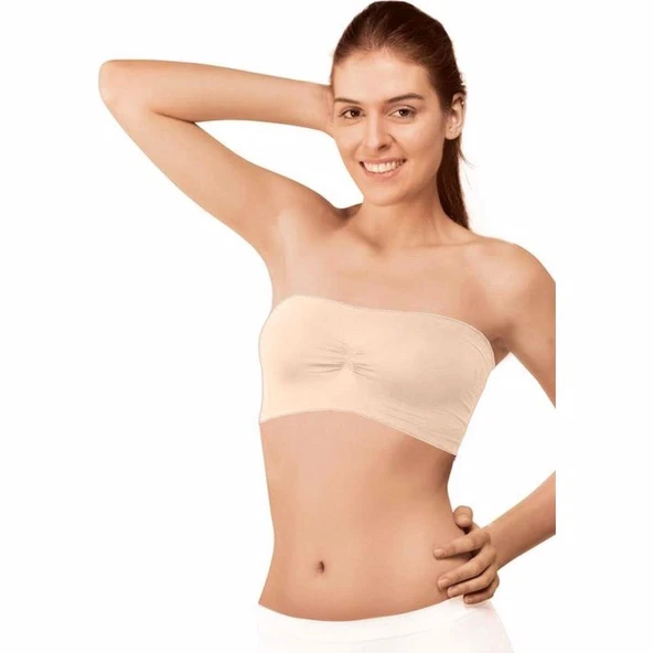 Elite Life 860 Kadın Askısız Atlet  Ten L - XL ürün görseli 1