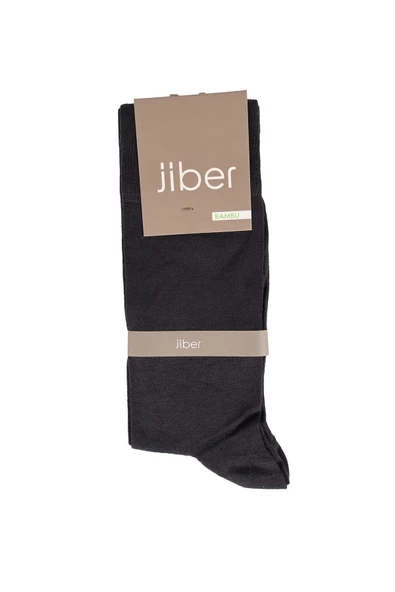 Jiber Erkek Bambu Likralı Uzun  Çorap 5500 - 12 Adet  Füme 40-44 ürün görseli 1
