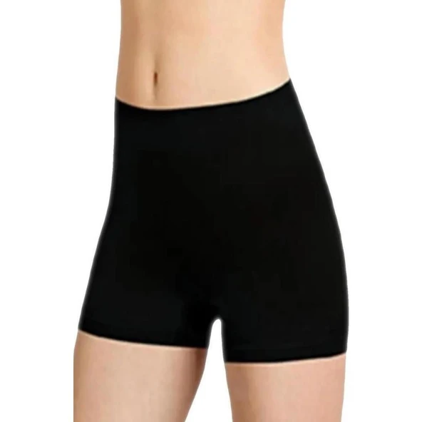 Elite Life 835 Kadın Şort Boxer Korse  Siyah S - M ürün görseli 1