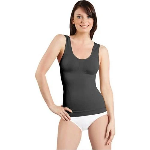 Elite Life 877 Korseli Dikişsiz Atlet  Siyah L - XL ürün görseli 1