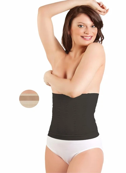 Elite Life 885 Kadın Bel Korse  Siyah L - XL ürün görseli 1