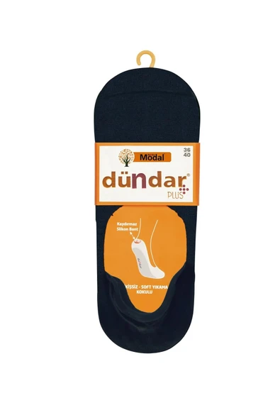 Dündar Kadın Modal Babet Çorap 6913 - 6 Adet  Lacivert 36-40 ürün görseli 1