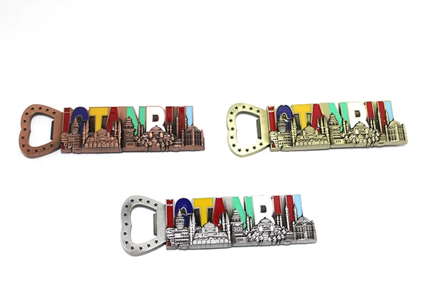 İstanbul Yazısı Metal Magnet Ve Açacak ürün görseli 1