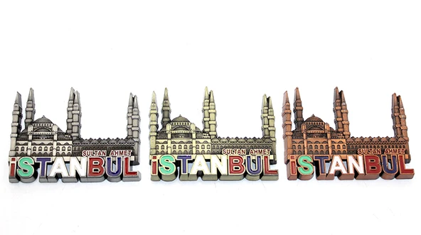 İstanbul Temalı Metal Magnet Model 5 ürün görseli 1