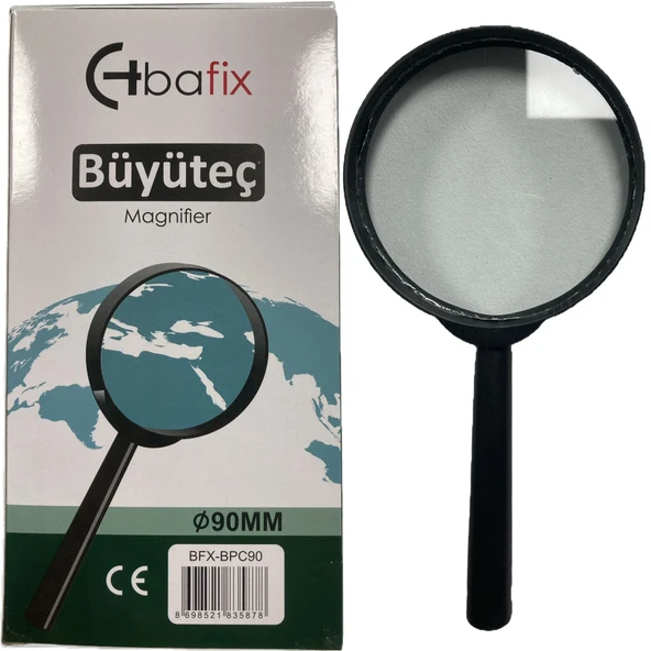 Bafix Büyüteç Plastik Çerçeveli 90 Mm Bfx-Bpc90 ürün görseli 1