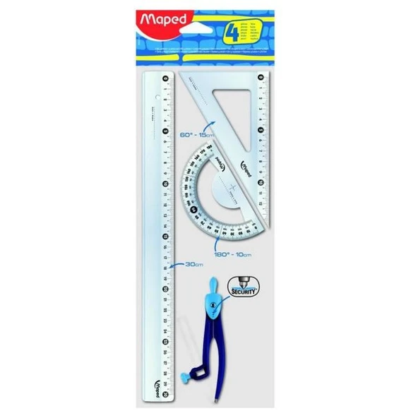 Start 30Cm Pergelli Maxi Çizim Seti 4 Lü 3154148992189 ürün görseli 1