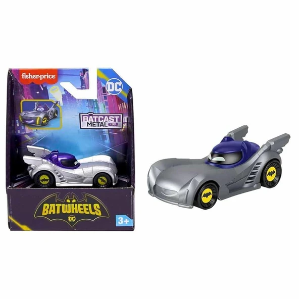 Fisher Price Oyuncak Batwheels Bam Batmobile Tekli Araba HML12 (Karışık Model 1 Adet) ürün görseli 1