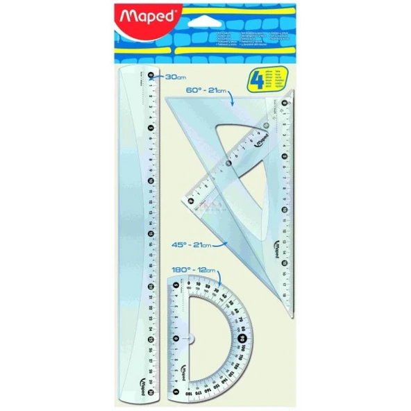 Start Maxi Çizim Seti 4 Lü 30Cm 3154142428301 ürün görseli 1