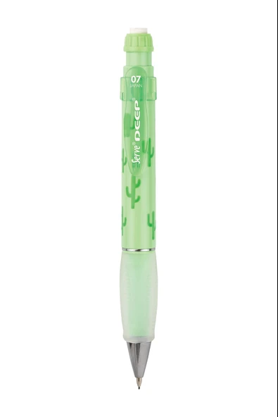 Serve Versatil Kalem (Mekanik Kurşun Kalem) Deep 0.7 Mm Elma Yeşili Kaktüs ürün görseli 1