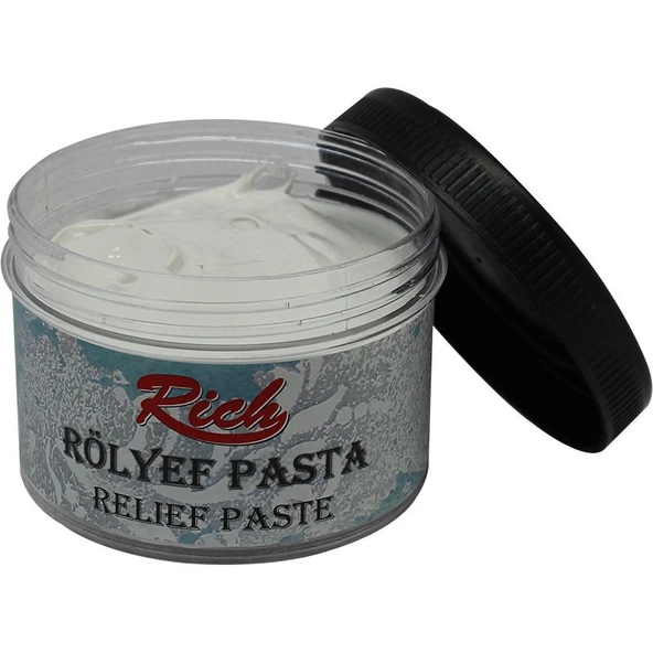 Rich Rölyef Pasta 350 Gram Beyaz 270-1330 ürün görseli 1