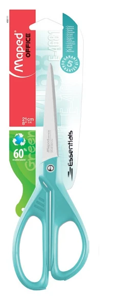 Essentials Green Asimetrik Makas Mavi 21Cm Blister 1 Adet 3154144681117 ürün görseli 1