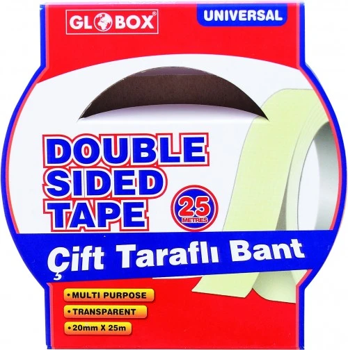 Globox Çift Taraflı Bant 20Mm X 25Mm (6 Lı Paket) 1018 ürün görseli 1