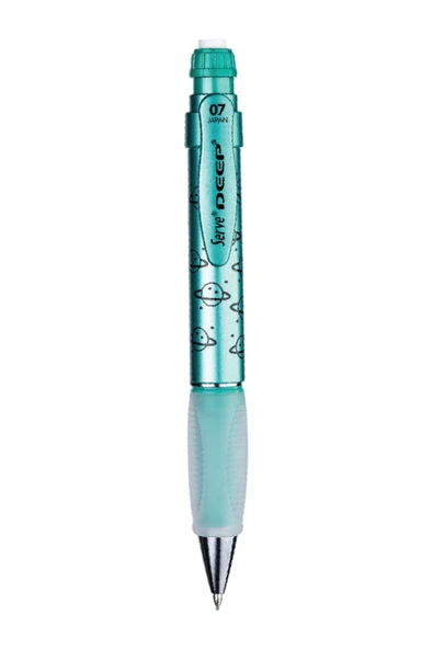 Serve Versatil Kalem (Mekanik Kurşun Kalem) Deep 0.7 Mm Metalik Yeşil Gezegen SV-DEEP-07-DMYSL ürün görseli 1