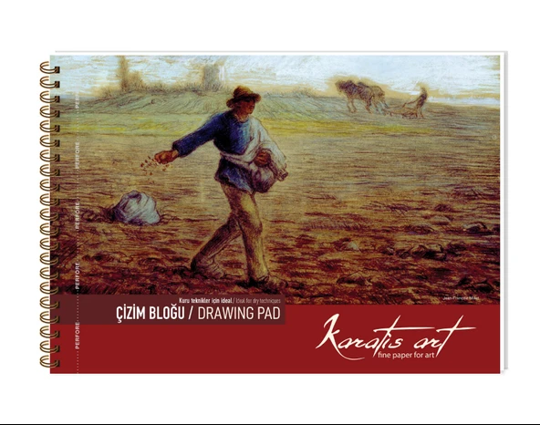 Keskin Color Karatis Çizim Bloğu (Resim Defteri) Spiralli Art 160 Gram A5 20 Yaprak 484008-99 ürün görseli 1