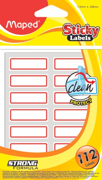 Sticky Notes 13 X 38 Mm Yapışkanlı Ayraç 112 Yapışkanlı Etiket (24 Lü Paket) 3154147748107 ürün görseli 1