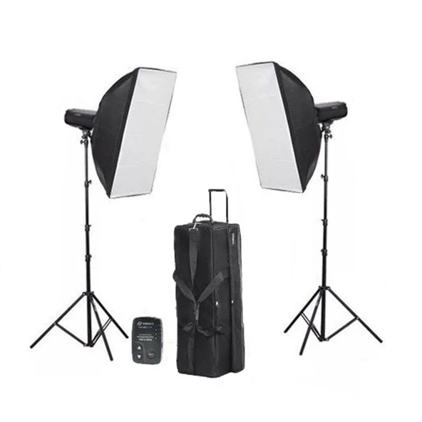 Visico VC-400HH III 2'li paraflaş seti (400w) ürün görseli 1