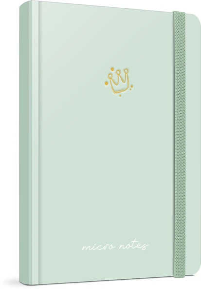 Micro Notes İp Dikişli Sert Kapak Not Defteri A5 120 Yaprak Çizgili (4 Lü Paket) 5979 ürün görseli 1