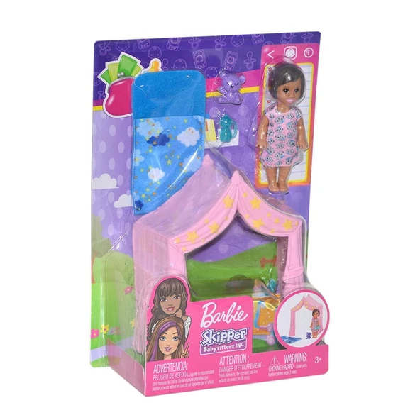 Mattel Oyuncak Barbie Bebek Bakıcısı Temalı Oyun Seti (Karışık Model 1 Adet) Fxg94 ürün görseli 1