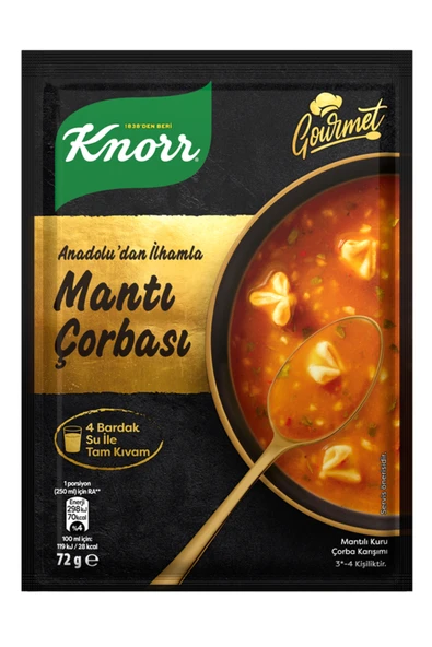 Knorr Mantı Çorbası Gourmet 72 gr ürün görseli 1