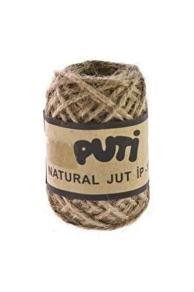 Puti Jut İp 10 Metre Natural 01869 (4 Lü Paket) ürün görseli 1