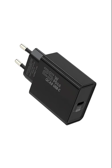 Hy-Xe44 25W Type Usb-C Pd3.0-Quick Charge Qc4.0 Type-C Kablolu Şarj Adaptörü ürün görseli 1