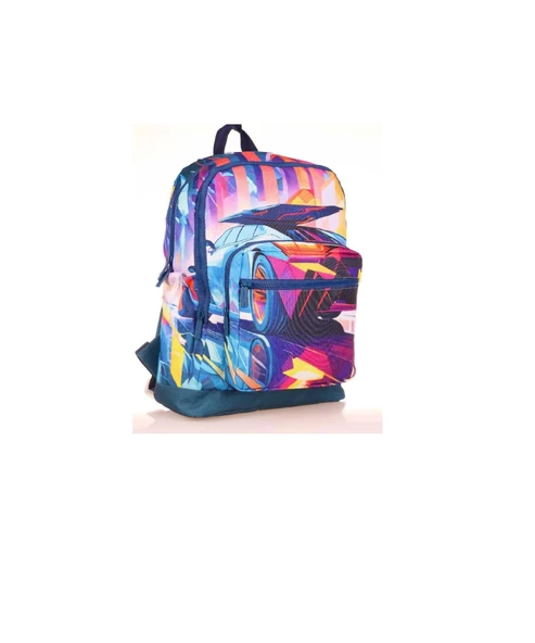 Kaukko Kids Okul Sırt Çantası Layer Car l5183 ürün görseli 1